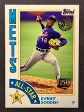2019 Topps 1984 All-Stars 150th Gold Stamp #84AS-DG Dwight Doc Gooden Mets /150
