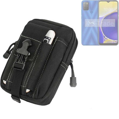 Holster für HTC Wildfire E2 Play Zusatzfächer Gürtel-Tasche Schutzhülle Tasc
