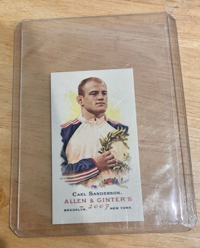 Cael Sanderson [Mini] #23 2007 Topps Allen & Ginter card