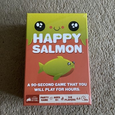 Happy Salmon: Exploding Kittens Edition | Kartenspiel | 3-8 Spieler | Alter 6+ | Neu