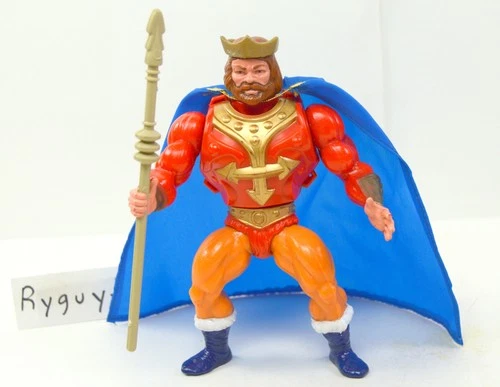 MOTU, King Randor, Masters of the Universe, figure, cape, vintage, He-Man