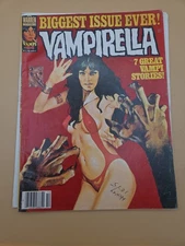 Vampirella 64 october 1977 warren magazine cult horror story pinup vampire vampi