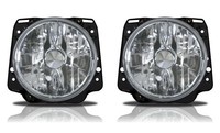 Klarglas Scheinwerfer Set FüR VW Golf 2 19E II 83-91 H4 Halogen Chrom 2Teilig JO