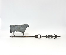 Vintage Bull Lightning Rod Weathervane