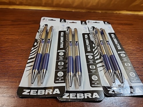 Zebra M/F-301 Set Penna E Matita Meccanica Originale - Punta Fine, 2 Pezzi - Design Leggero E Retrattile - 6