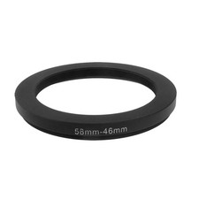 58mm-46mm 58mm to 46mm Black Ring Adapter for Camera