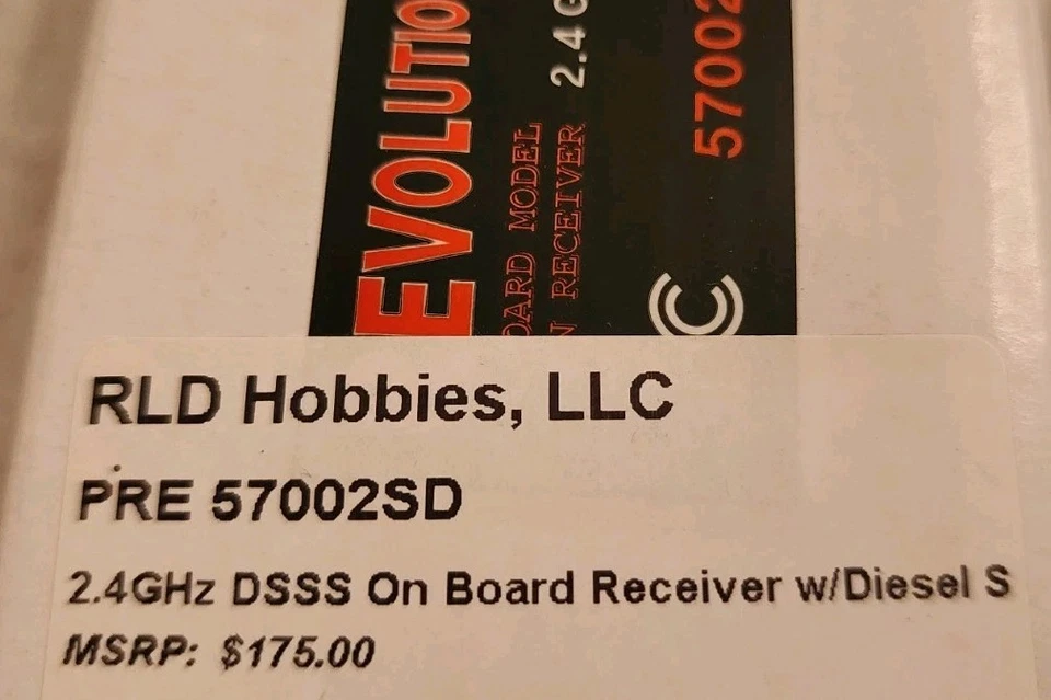 Train Engineer Revolution PRE 57002SD 2.4GHz DSSS On Board Receiver Diesel Sound - Image 2 of 2