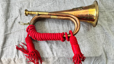 Australian Commonwealth Military Forces Replica Brass Bugle Copper Bugle With Re