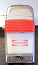 Vintage Scripto Vu-Lighter - Ad for Raytheon - not working