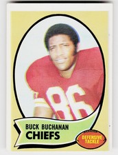Buck Buchanan, 1970 Topps, #220, Kansas City Chiefs,