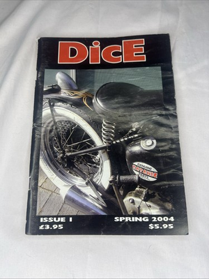 #ad Dice Magazine Issue #1 Slight Damage From Condensation Pages Not Stuck Together $19.50