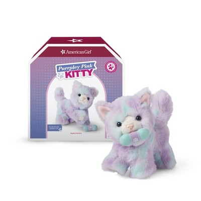 American Girl Truly Me 18-Inch Doll Pet Purrpley Pink Kittycat Magnetic Mouth