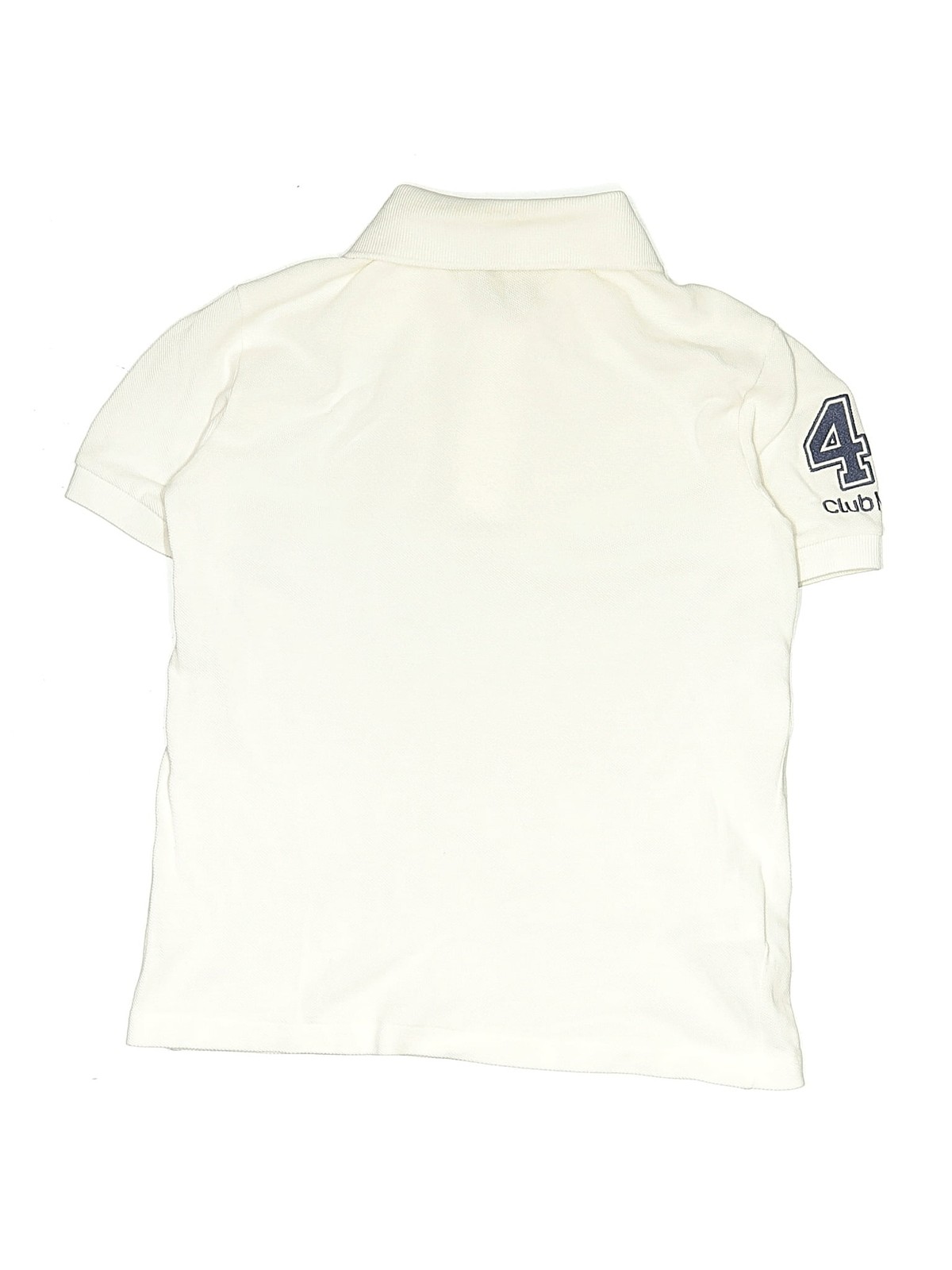 Lacoste Girls Ivory Short Sleeve Polo 10 thumbnail 2