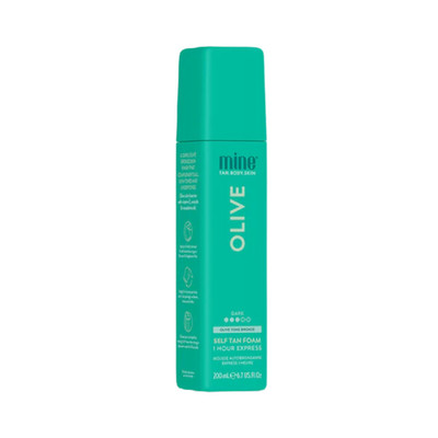 MINETAN OLIVE SELF TAN FOAM, 6.7 fl oz