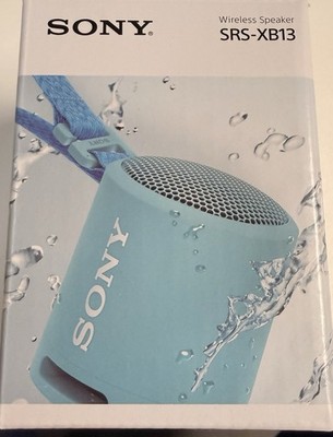 Sony SRS-XB13 Bluetooth Lautsprecher, kompakt, robust, wasserfest, 16h Akku