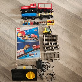 Lego 4563 Load N' Haul Railroad Train 9V (1992) 100% Complete Notice Box