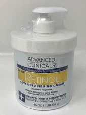 Advanced Clinicals Retinol Body Lotion Firming Hydrating & Anti-Aging 16 oz