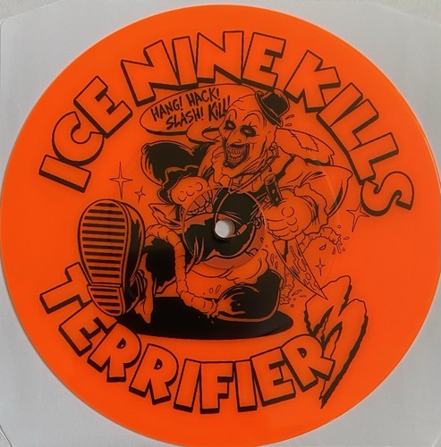 "Vinilo de 7"" firmado por David Howard Thornton Ice Nine Kills a Work of Art - Terrifier 3" - Imagen 4 de 4