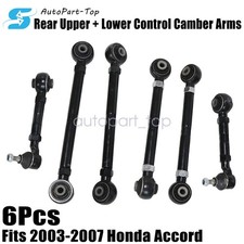 Rear Upper Lower Control Camber Arms For 2003-2007 Honda Accord 6pcs Us