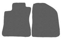 Vorne Veloursfußmatten für Toyota Avensis II, II FL T25 2003-2009, Graphit Velou