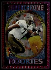 1993 Wild Card Superchrome Rookies Willie Roaf Rookie New Orleans Saints #44. rookie card picture