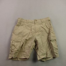 REI Shorts Mens Large Pockets Lightweight Outdoors Casual Beige Cargo