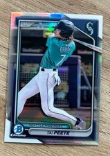 2024 Bowman Draft #BDC-194 Tai Peete Seattle Mariners Chrome Refractor