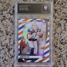 2024 Panini Prizm Red White and Blue Jason Witten #80 Dallas Cowboys NFL