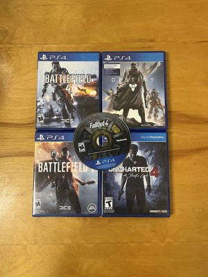 Lot Of PS4 Games Used Incl Fallout 4 Battlefield Destiny Uncharted 4