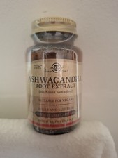 Solgar Ashwagandha Root Extract 60. Brand New.