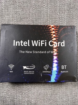 Intel WiFi 6E Wireless Card AX210 NGW 2400Mbps