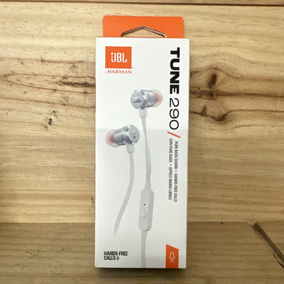 JBL TUNE 290 In-Ear-Kopfhörer 3,5 mm, Silber, Hands-Free Calls