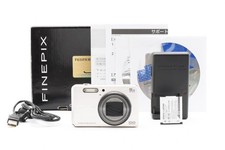 FUJIFILM FinePix J250 Silver Compact Digital Camera Excellent Condition