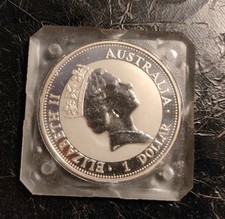 Australischer Silberdollar FIOR DI CONIO 1 Unze 999 Silber 1992 PP