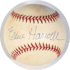 Ernie Harwell Autographed AL Budig Baseball JSA CK72947