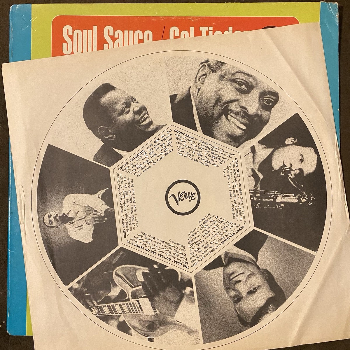 CAL TJADER Soul Sauce & Soul Burst - 1965-66 1st Press Verve LPs