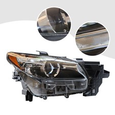 LED Headlight Front Lamp for 2016-2020 Mazda CX9 Driver+Passenger Side