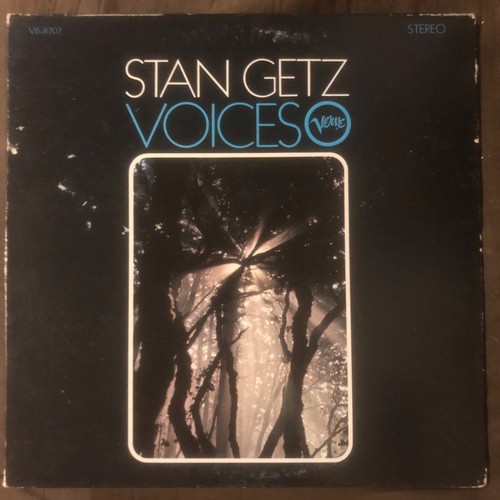 STAN GETZ Voices - 1967 1st Press Verve Stereo LP w/ Herbie Hancock, RVG… - EX