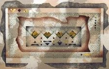 Bruce Weinberg "On Point" Hand Signed Artwork on Handmade Paper 1988 Make Offer!