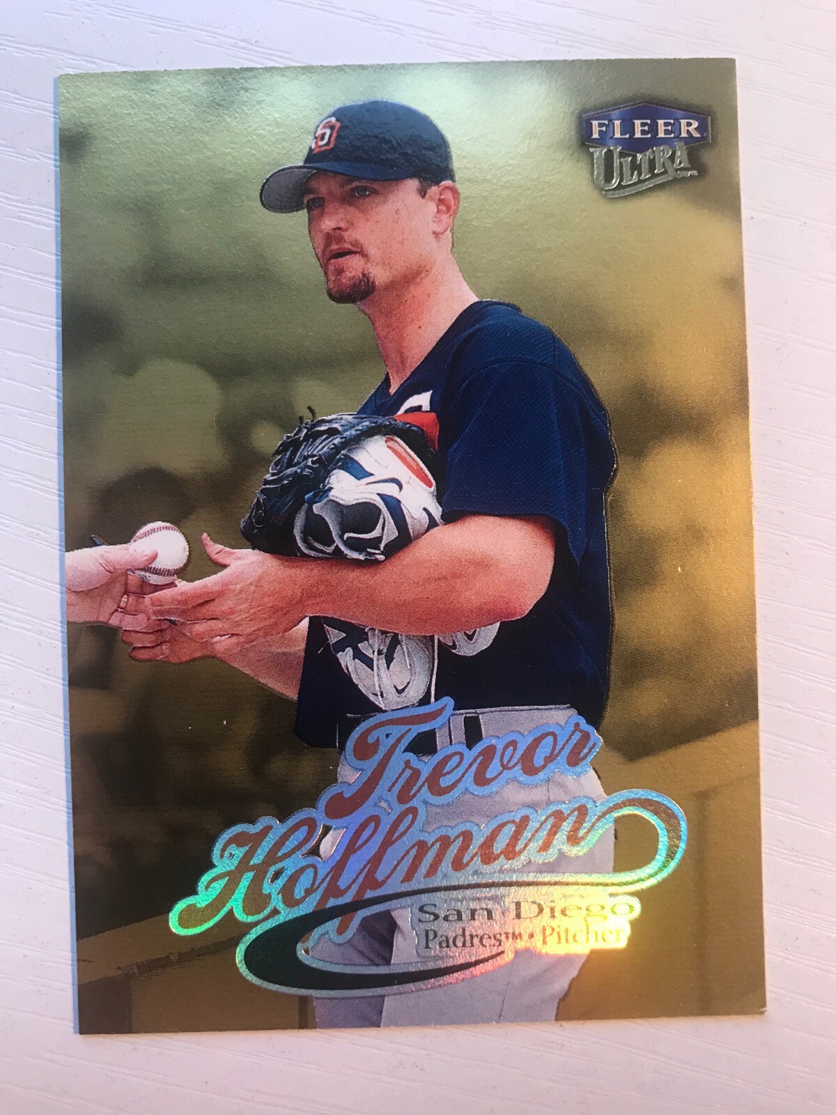 1999 Fleer Ultra Gold Medallion Parallel Trevor Hoffman HOF Padres 47G