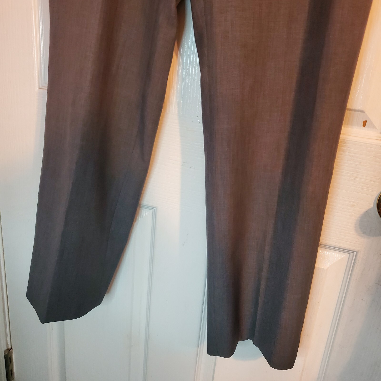 Marks & Spencer Collection Solid Grey Pants Mens … - image 3