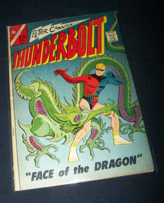 Thunderbolt #57 1967 silver age Charlton comic, Buck Owens Buckaroos ad