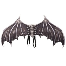 Adult Halloween Bat Wings Cape Deluxe Devil Fairy Fancy Dress Costume Accessory