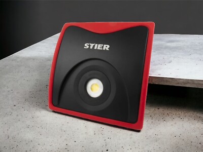 STIER 50W COB LED Baustrahler Mit Wechselakku - 5000 Lumen Für Makita & Bosch