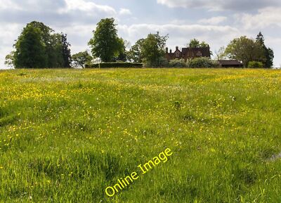 Photo 6x4 Thenford Lodge View west from the peripheral path around New La c2014