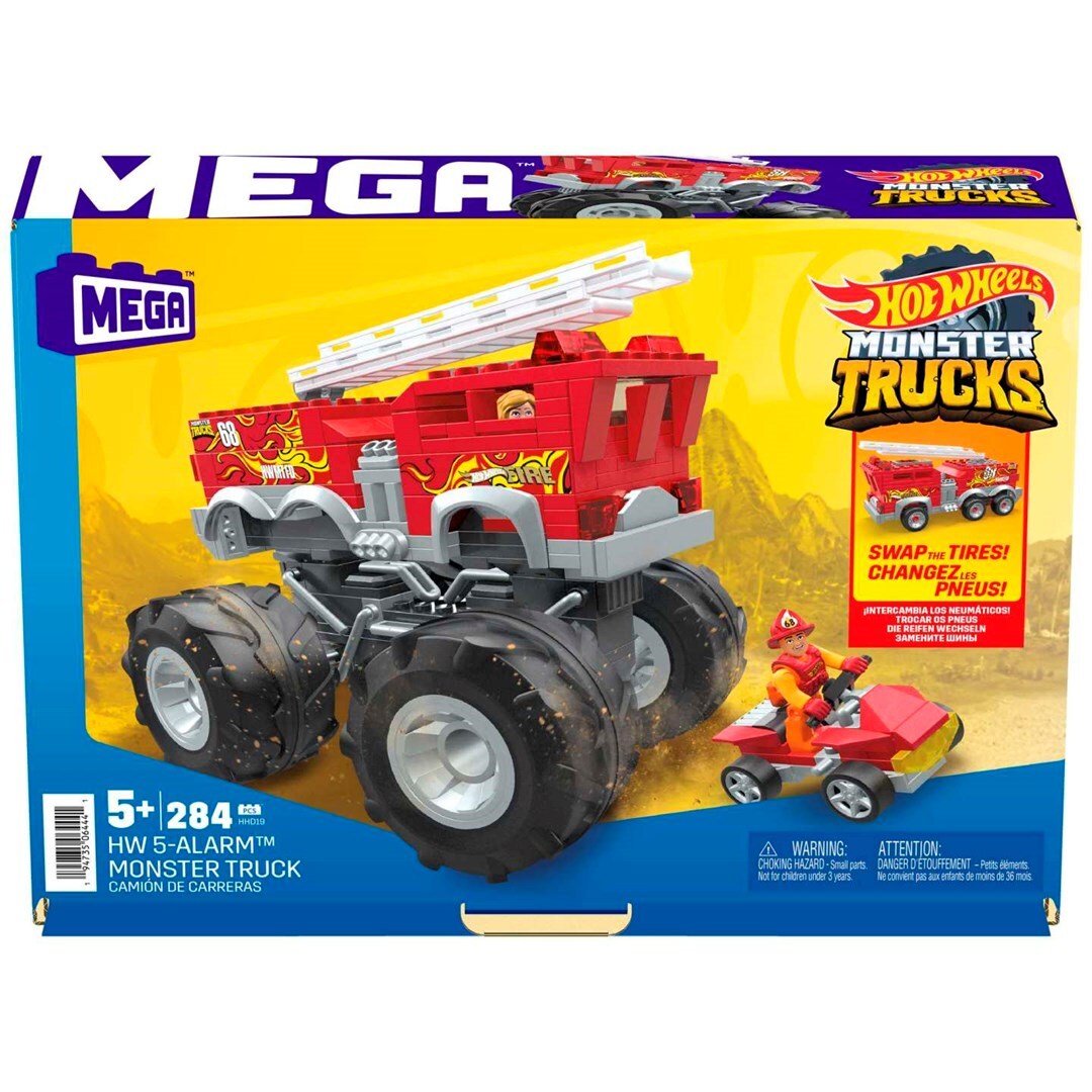 194735064441 SET OF BUILDING BLOCKS MEGA BLOKS HOT WHEELS