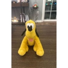 Disney Store Pluto Plush Dog Stuffed Animal 8"