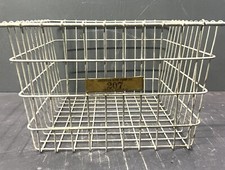 Vintage Wire Gym Locker Basket Swimming Pool Old Number Gold Tag 207