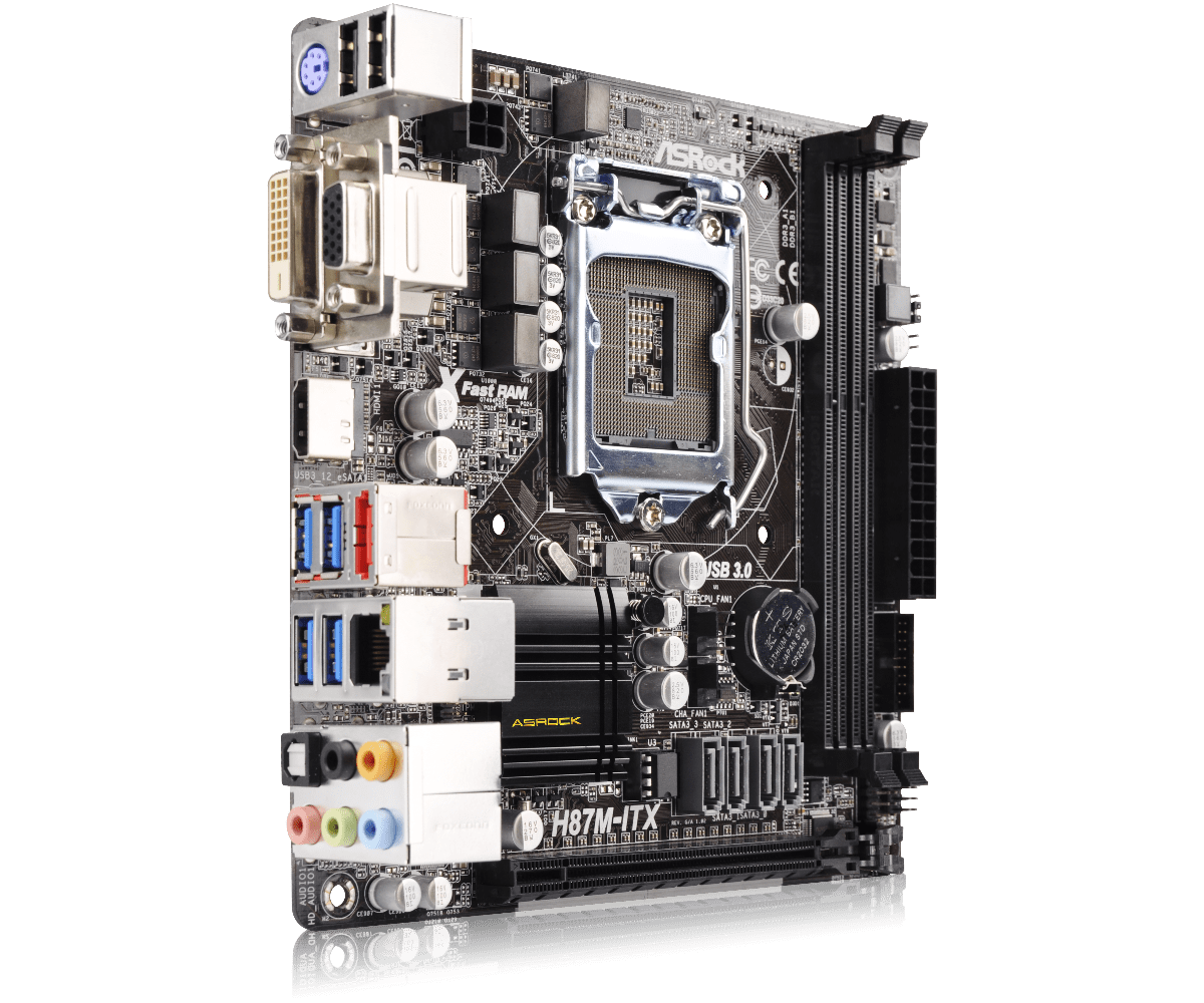 ASROCK　H87M　LGA1150 ASRock > H87M