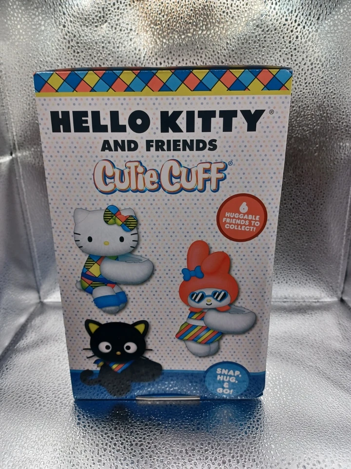 Sanrio Box of 12 Pieces Hello Kitty Friends Cutie Cuff Series 2 Plush Slap Band - Image 3 of 4